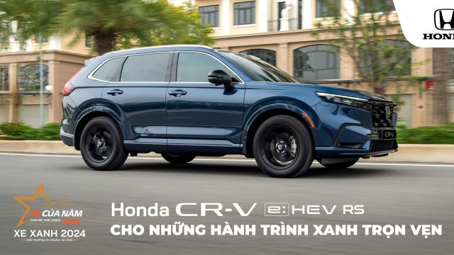 Honda CR-V: Cho Những Hành Trình Xanh Trọn Vẹn