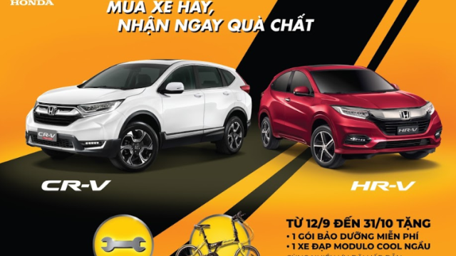 Honda Việt Nam triển khai chương trình khuyến mãi “Mua xe hay, nhận ngay quà chất”