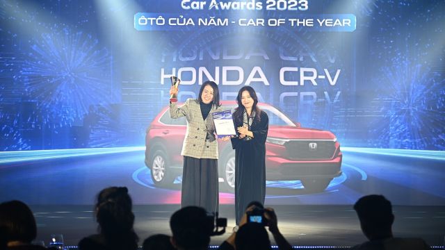 Honda CR-V và Honda City nhận Giải thưởng 'Ô tô của năm'