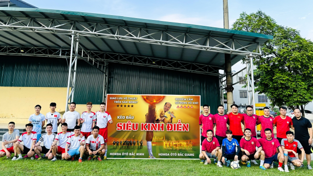 [GIAO LƯU BÓNG ĐÁ] Honda Ôtô Bắc Ninh vs Honda Ôtô Bắc Giang: SIÊU KINH ĐIỂN