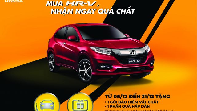 “Mua HR-V, nhận ngay quà chất”