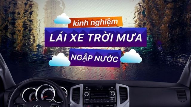 Xử lý ra sao khi ôtô đi qua đường ngập nước?