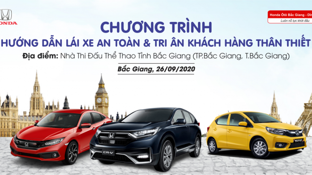 Honda Ôtô Bắc Giang – Dĩnh Kế Tổ Chức Hướng Dẫn Kỹ Năng Lái Xe An Toàn Tại Thành Phố Bắc Giang