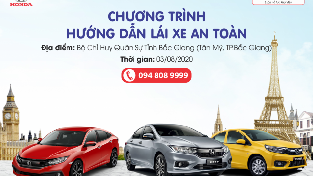 THƯ MỜI CHƯƠNG TRÌNH HƯỚNG DẪN LÁI XE AN TOÀN
