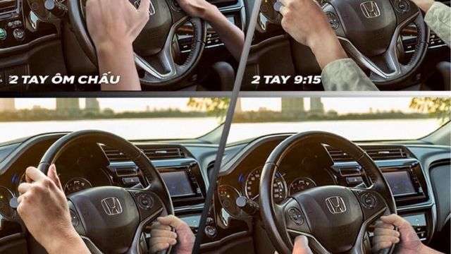 Đâu là cách cầm vô lăng  chuẩn xác nhất hiện nay!?