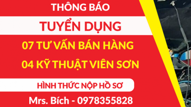 Honda Ôtô Bắc Giang - Dĩnh Kế tuyển dụng T10/2021