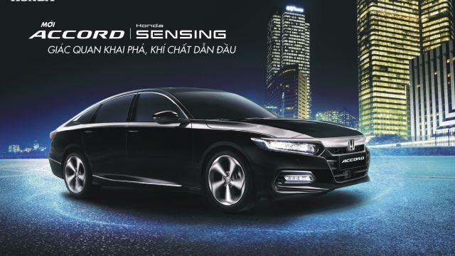 Honda Việt Nam giới thiệu phiên bản mới Honda Accord