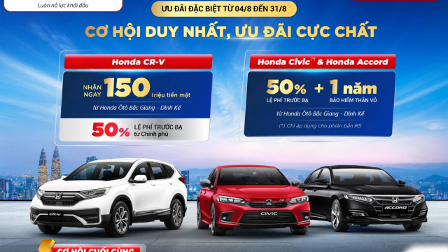 CƠ HỘI DUY NHẤT - ƯU ĐÃI CỰC CHẤT