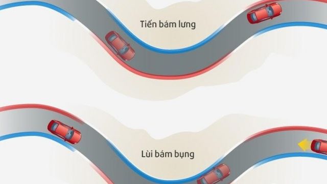 Tiến Bám Lưng Lùi Bám Bụng Khi Học Lái Xe Ô Tô