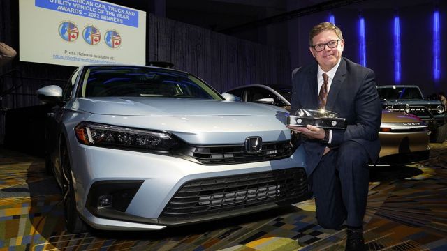 Honda Civic hoàn toàn mới giành giải 'Xe của năm 2022' tại Bắc Mỹ