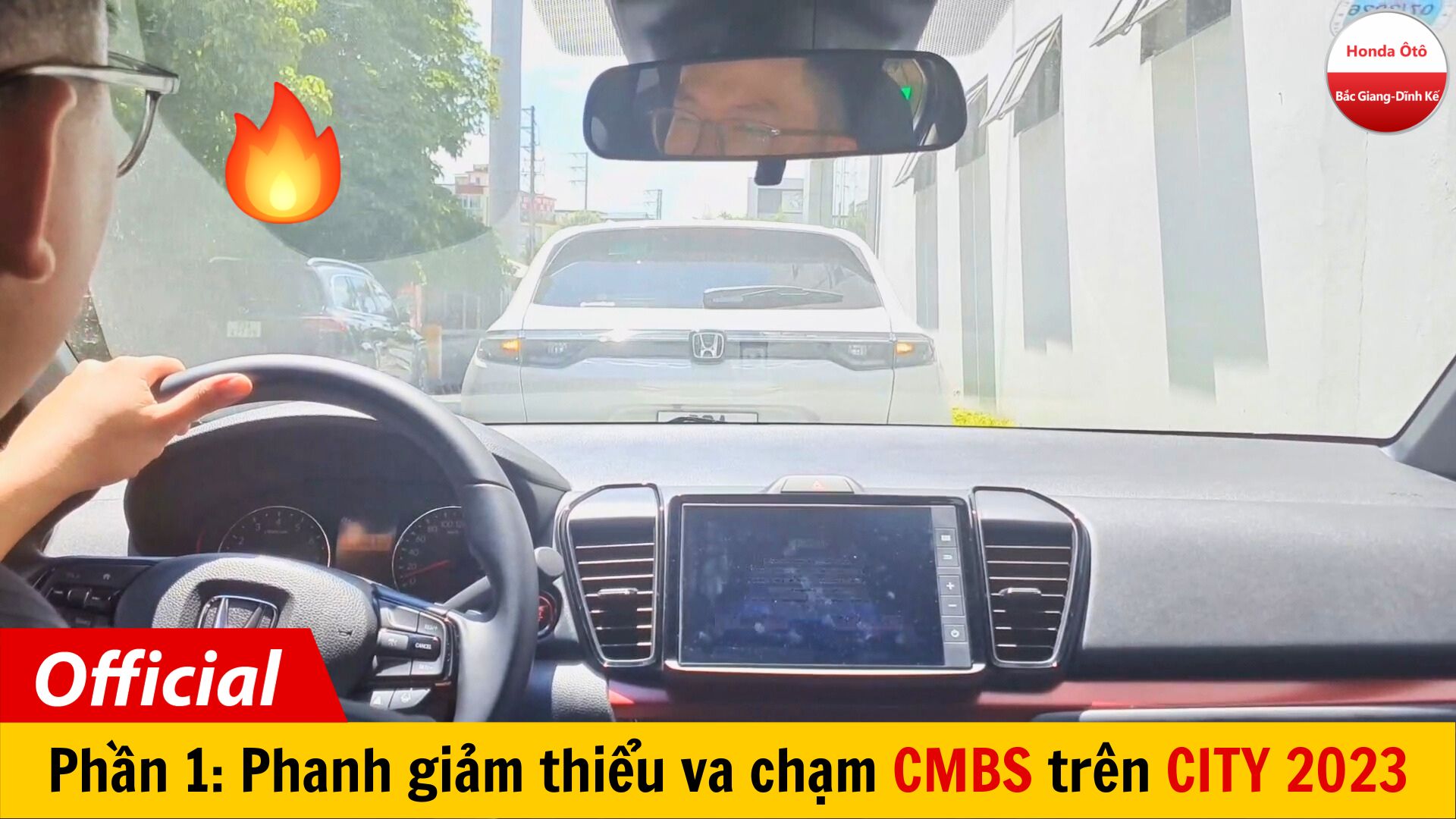 HDSD Honda SENSING trên CITY 2023 | Phần 1: Phanh giảm thiểu va chạm CMBS