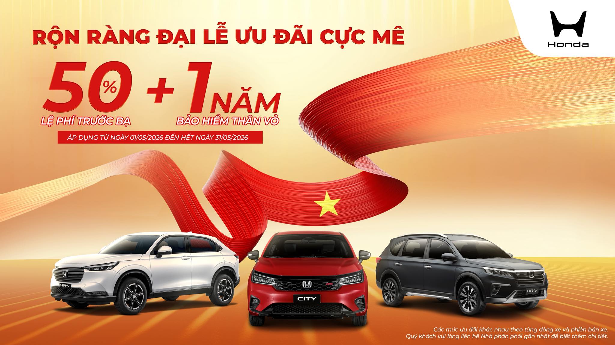 RỘN RÀNG ĐẠI LỄ - ƯU ĐÃI CỰC MÊ | Khuyến mại Tháng 5 | Honda Ôtô Bắc Giang