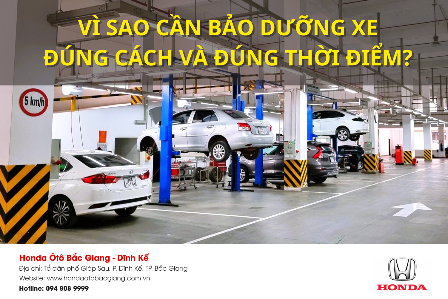 BẢO DƯỠNG XE ĐÚNG CÁCH VÀ ĐÚNG THỜI ĐIỂM